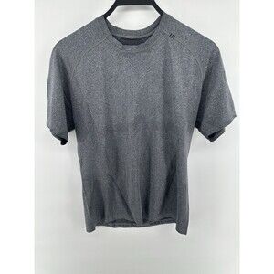 Lululemon Men's Metal Vent Tech Short-Sleeve Shirt Gray Size M